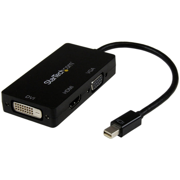 StarTech.com Mini DisplayPort Adapter (1920x1200/1080p, Reiseadapter, mDP auf VGA, HDMI oder DVI, 3-