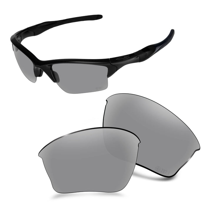 AOZAN ANSI Z87.1 Ersatzgläser kompatibel mit Oakley Half Jacket 2.0 XL OO9153 Sonnenbrille Gainsboro