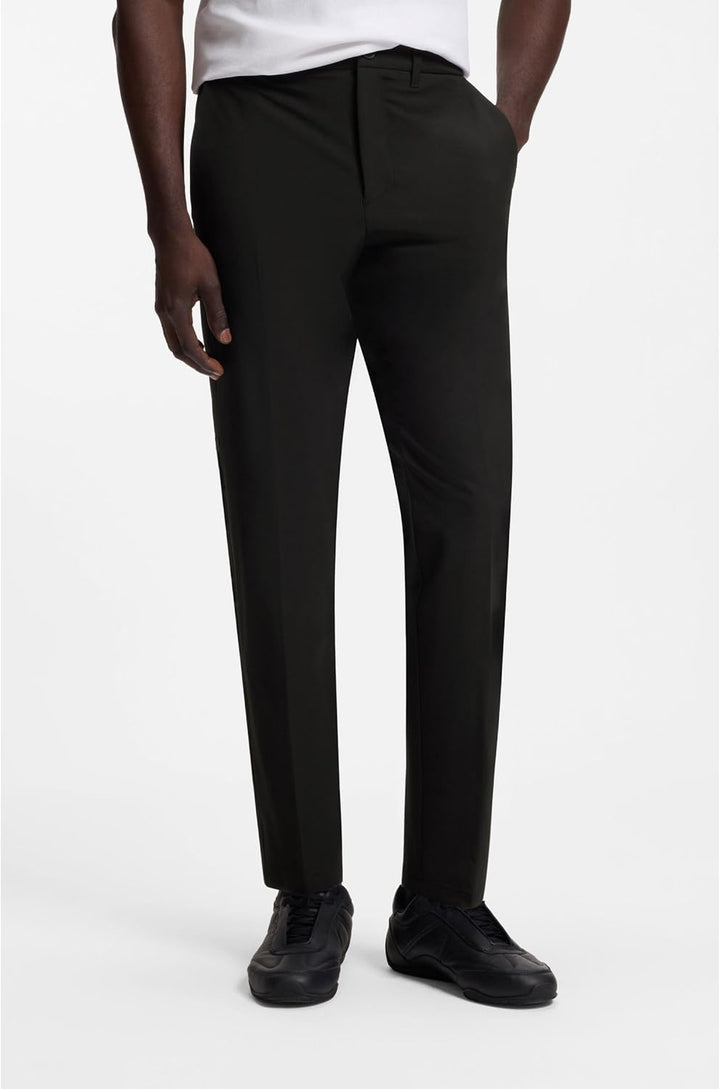 Herren T_Commuter-reg Trousers Flat Packed, Black1