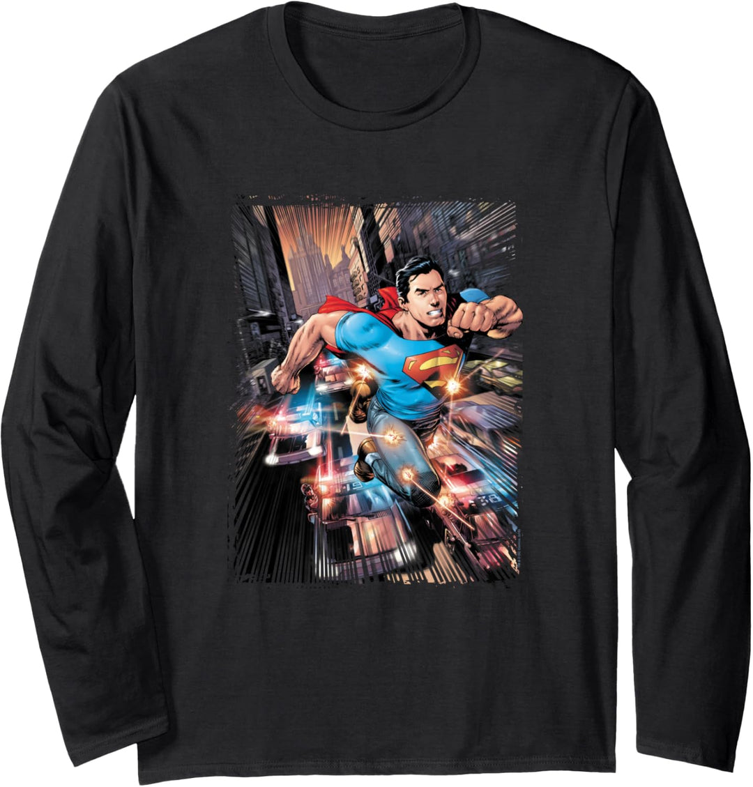Superman Action Comics #1 Langarmshirt