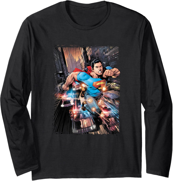 Superman Action Comics #1 Langarmshirt