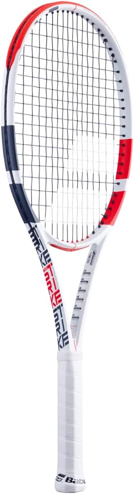 Babolat Pure Strike 100 U Nc schläger 35 blanc rouge noir (Blanco), 35 blanc rouge noir (Blanco)