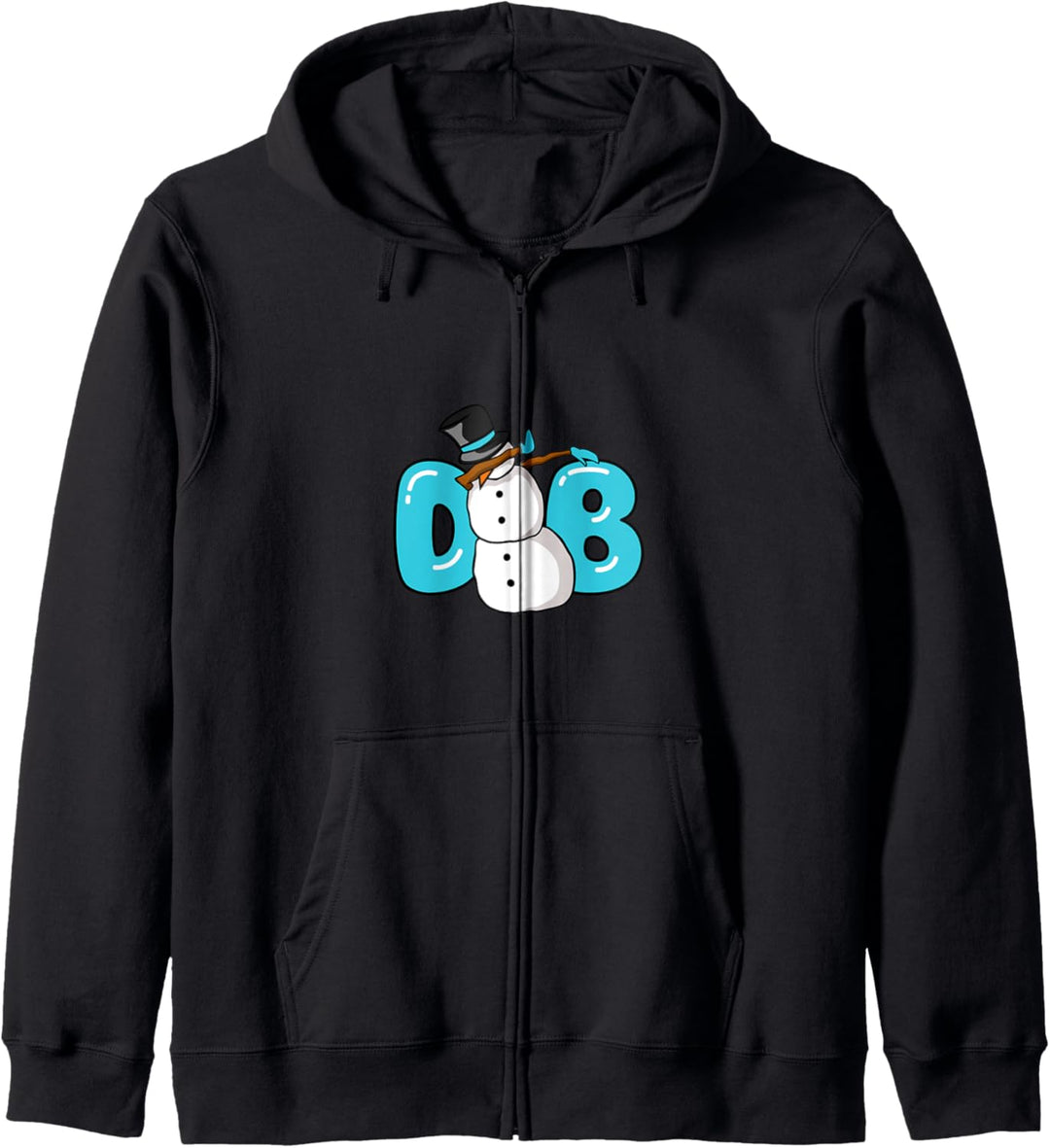 Dabbing Snowman Funny Winter Christmas Gift Kapuzenjacke