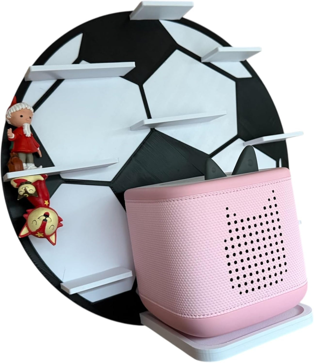 Fussball Weiss/Schwarz kompatibel/passend für die Toniebox 2 Toniefiguren, Toniebox2