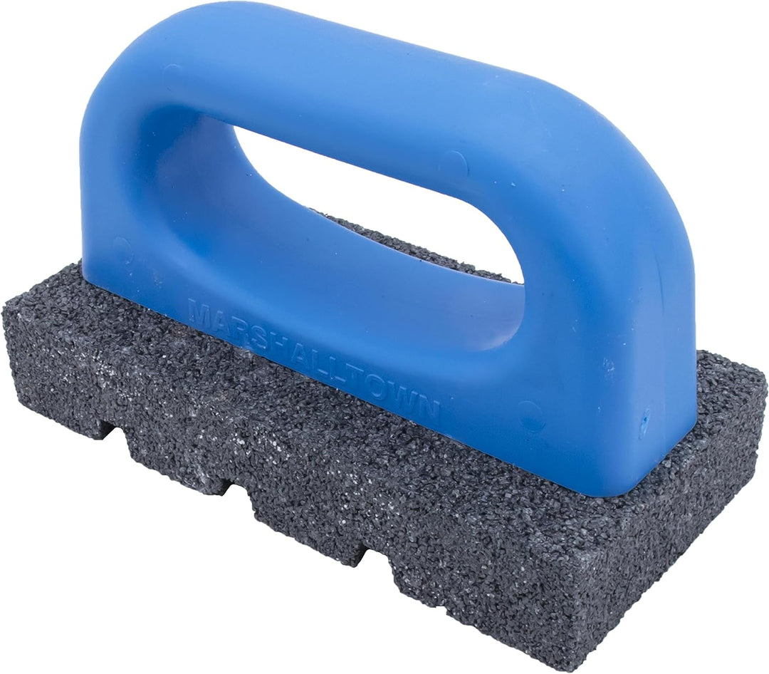 Marshalltown Betonschleifer, Ziegelreibe mit 20er Körnung, für Betonbauer, Fliesenleger, Estrichlege