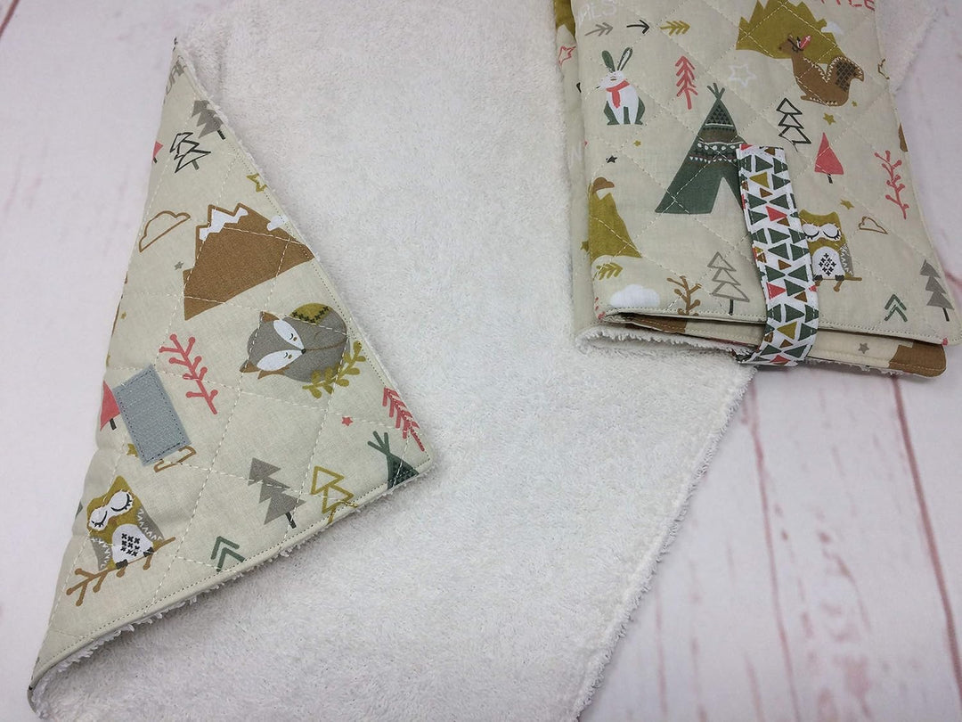 ADVENTURE Mobile Wickelunterlage Baby unterwegs mit Fächern