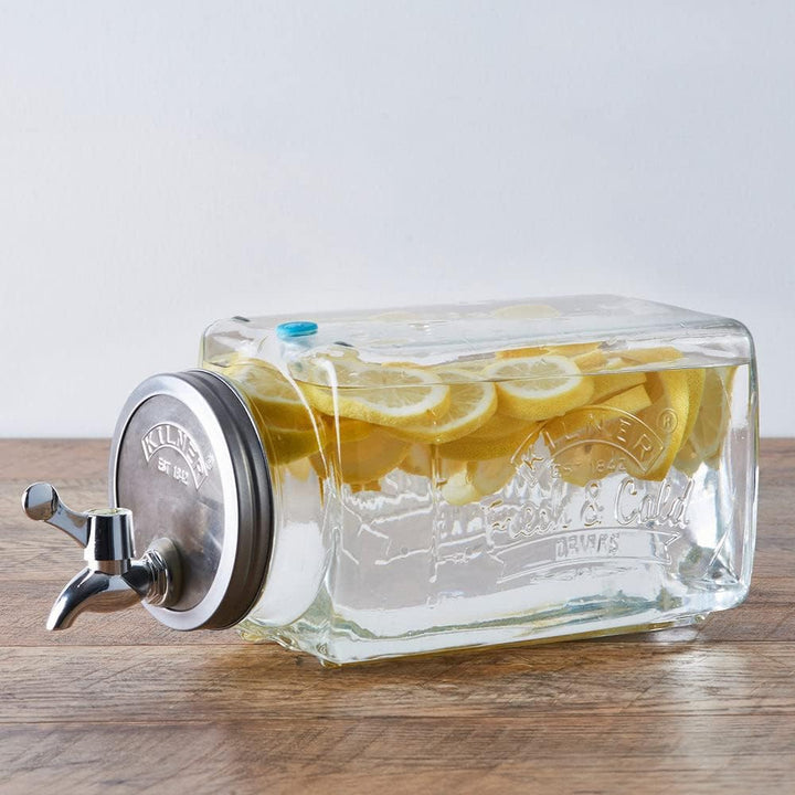 Kilner 25.001 3-Liter-Kühlschrankspender, 32,7 x 14 x 18 cm Kühlschrank 3 Liter, Kühlschrank 3 Liter