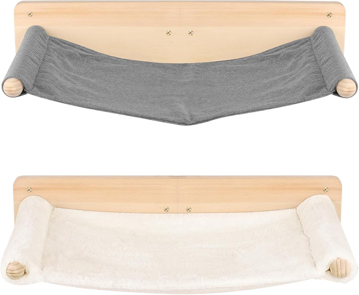 Kletterwand Katzen,Premium Kletterwand Katzen Set mit Katzenbrettern für die Wand,Premium Wandpark z