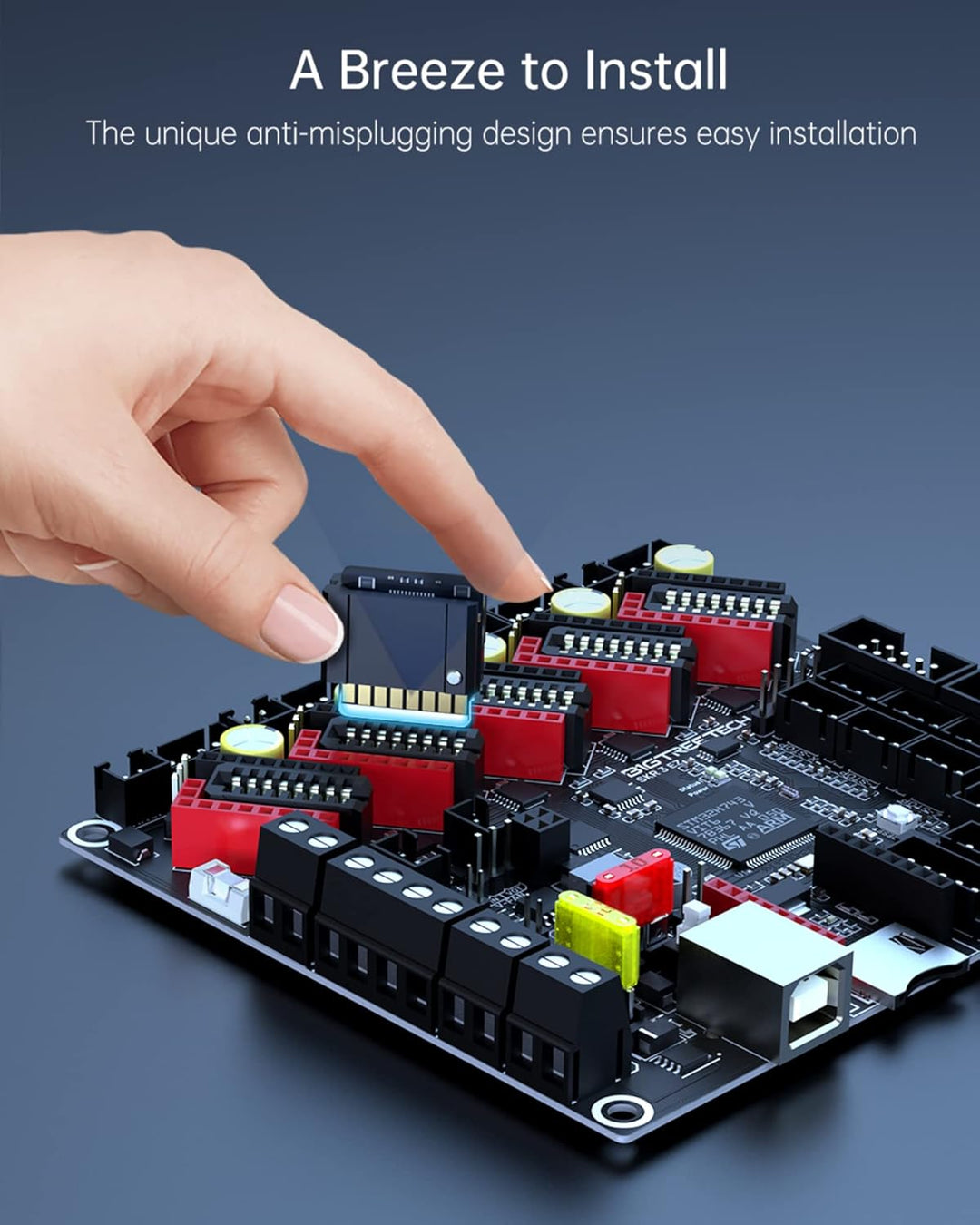 BIGTREETECH 5pcs EZ2209 Driver+Connector