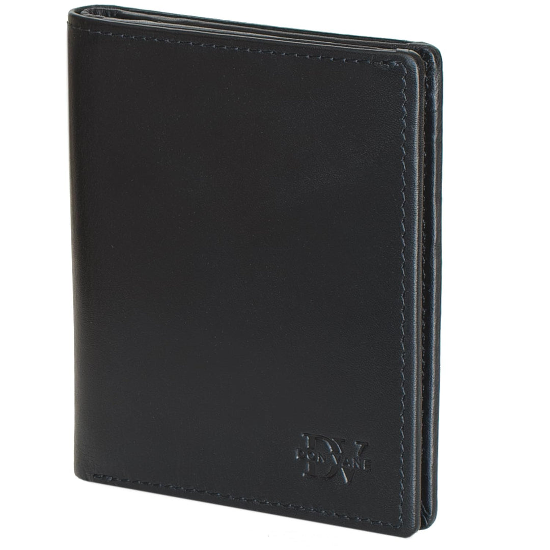 DON VANE Slim Wallet I Extra schmale Echtleder Geldbörse für Herren und Damen I Kleines dünnes Leder