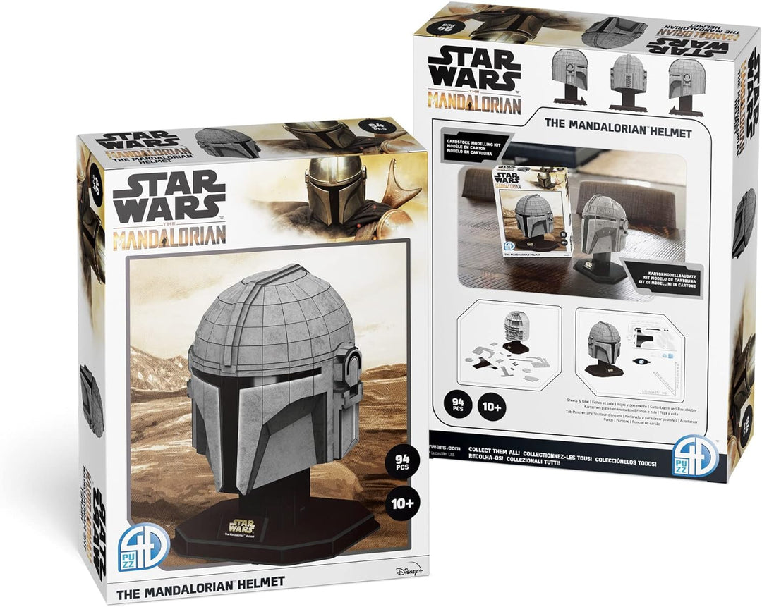 University Games U08522 Star Wars The Book of Boba Fett The Mandalorian's Helmet Model Kit