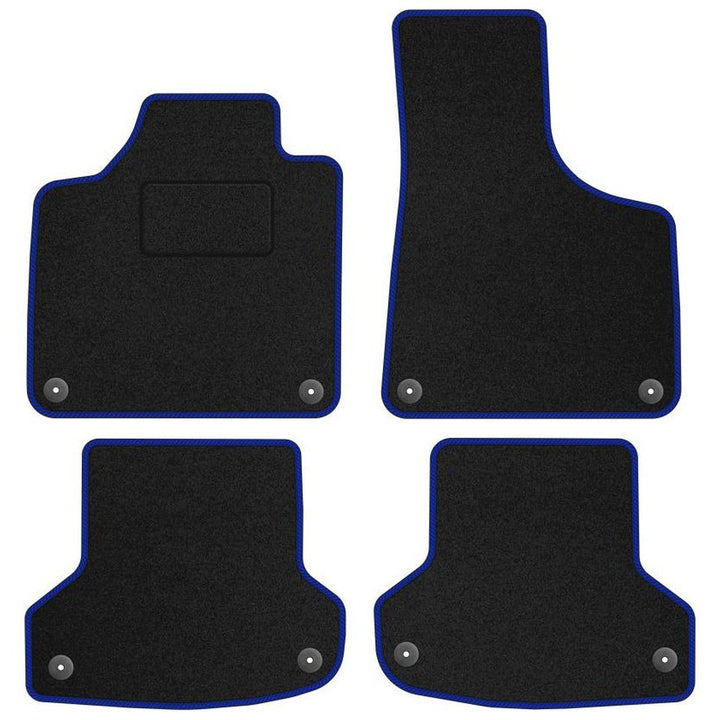 MOTOS Standard Velours-Fussmatten passend für Audi A3 8P 2003-2013 passt auch für S3 8P und RS3 8P -