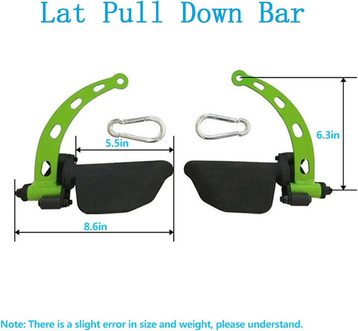 KORIKAHM Home Gym Fitness Spreizstange Multi-Grip Breit Latzugstange Neutral Grip Griff Latzugaufsät