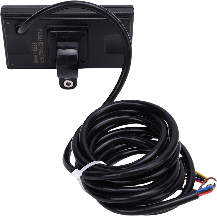 Sorandy S861 Elektrofahrrad-LCD-Display-Messgerät, E-Bike-Tachometer-Kilometerzähler mit SM-Anschlus
