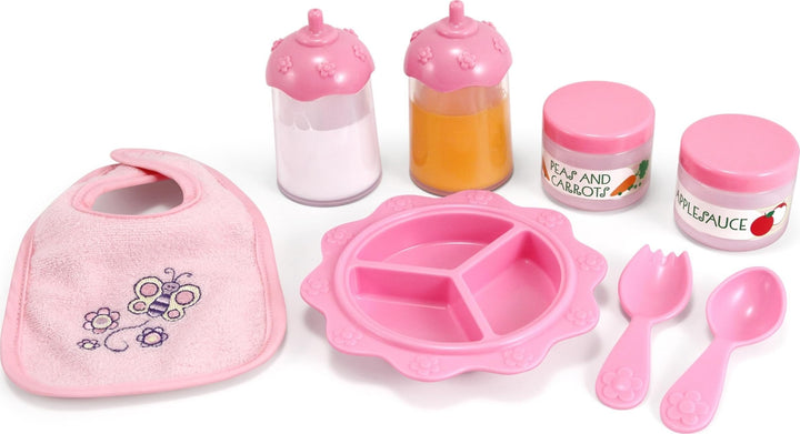 Melissa &amp; Doug FBA_14888 Time To Eat! 8 Piece Feeding Set (English Only) Futterset, Futterset