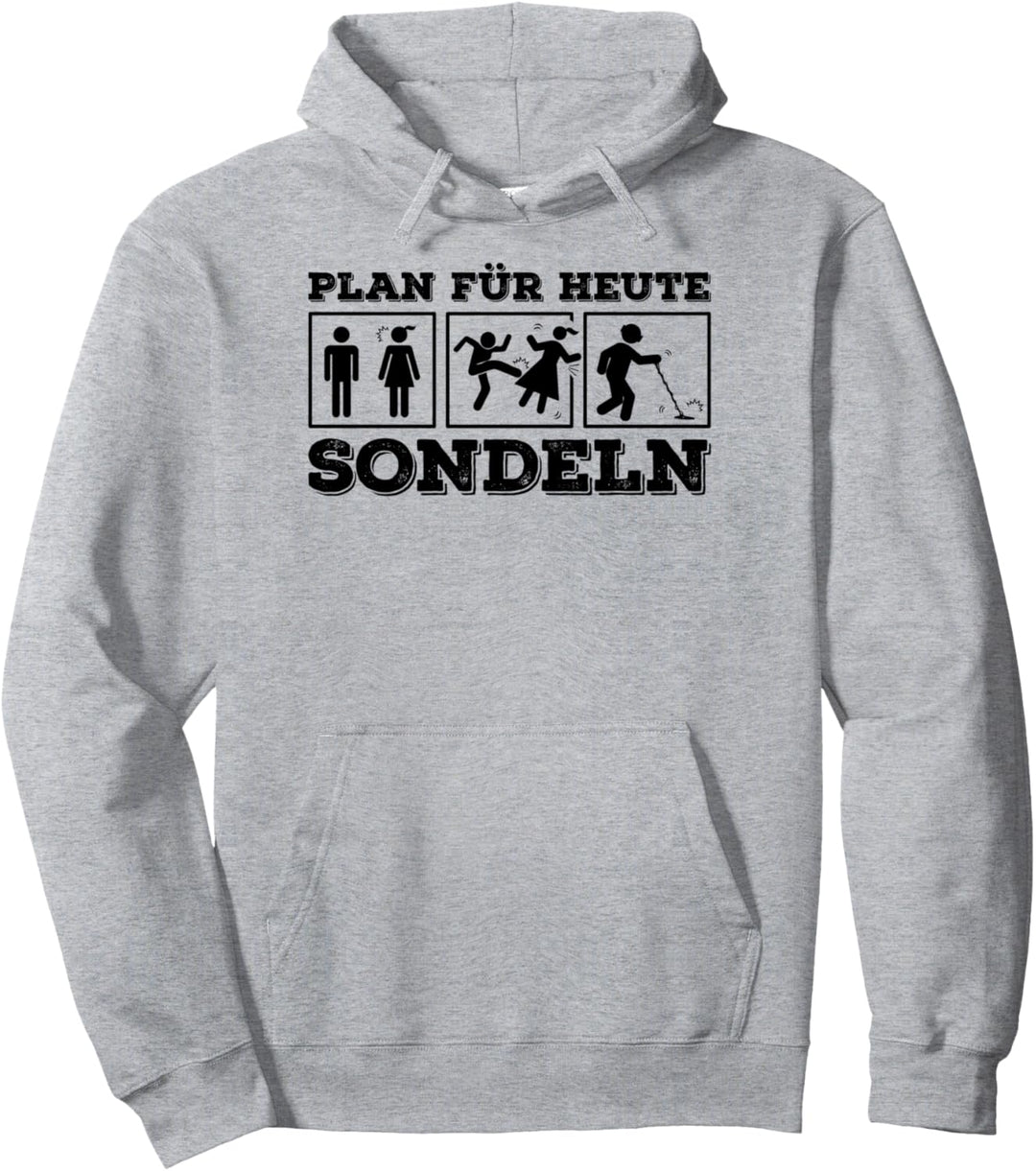 Schatzsuche Schatzsucher Geschenk Metall-Detektor Schatz Fun Pullover Hoodie