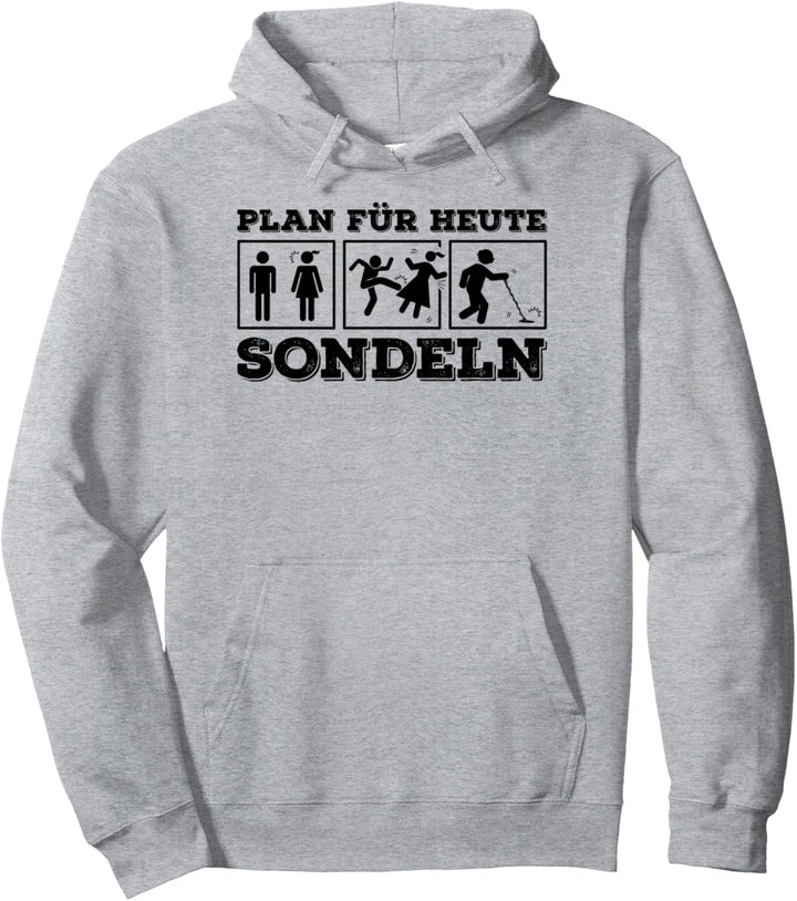 Schatzsuche Schatzsucher Geschenk Metall-Detektor Schatz Fun Pullover Hoodie