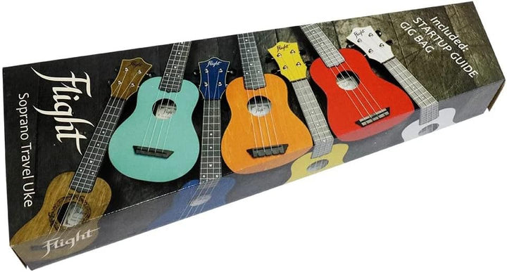 Flight TUS35 ABS Reise-Ukulele, Dunkelblau