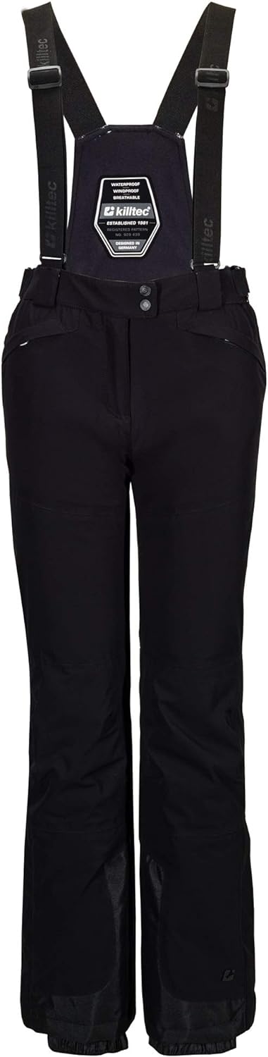 Killtec Damen Skihose Cimetta WMN Ski PNTS, Farbe:schwarz, Grösse:38
