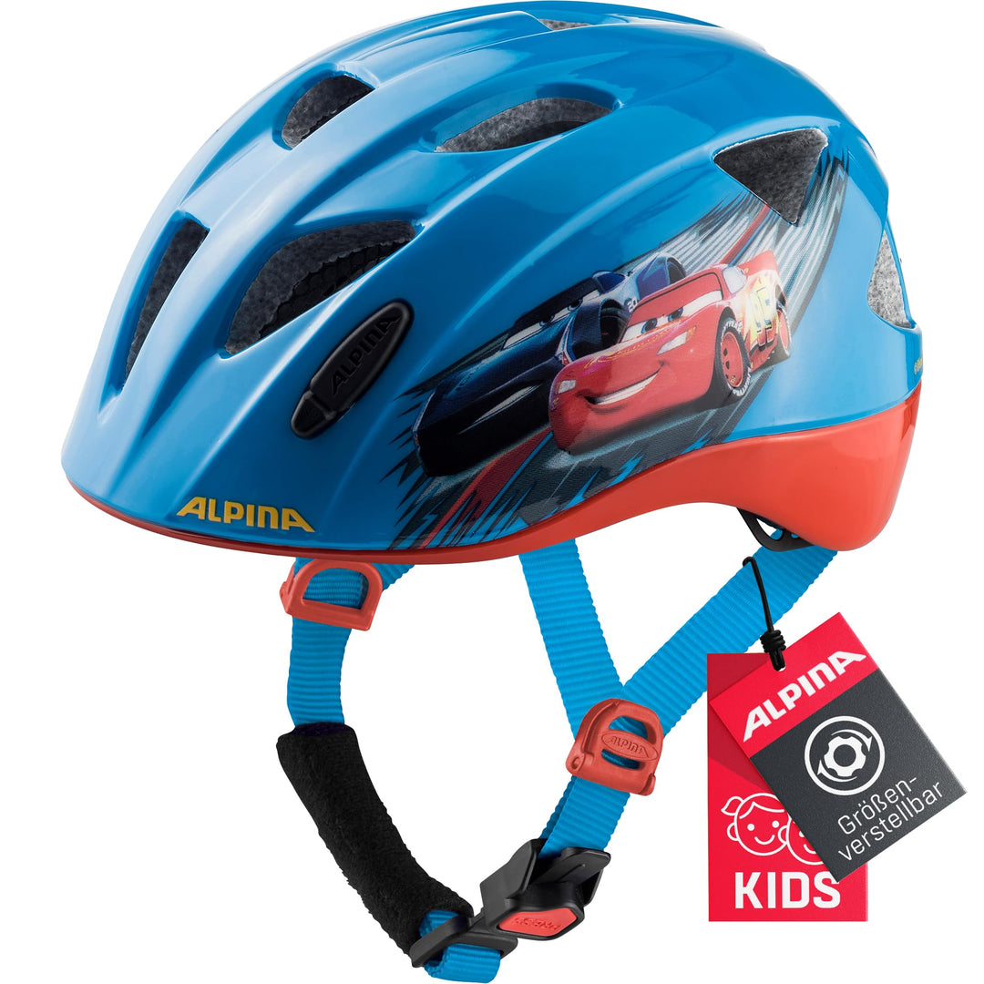 ALPINA XIMO - Leichter, Sicherer & Bruchfester Fahrradhelm Mit Optionalen LED-Licht Für Kinder Cars