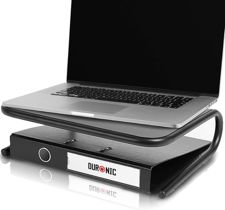 Duronic DM071 | Laptop und Bildschirmerhöhung für Schreibtische | 10 kg Kapazität | Ergonomische Mon