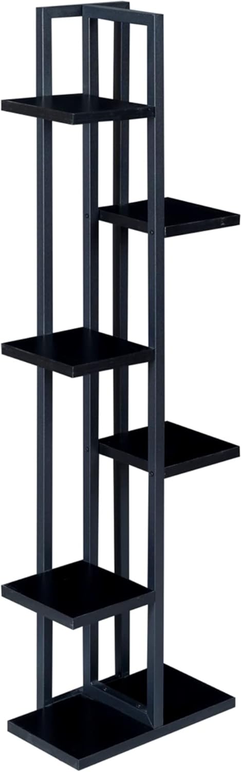 [en.casa] Blumenständer Tohmajärvi 6 Ebenen Blumenregal 120 x 34 x 21 cm Pflanzenständer Indoor Pfla