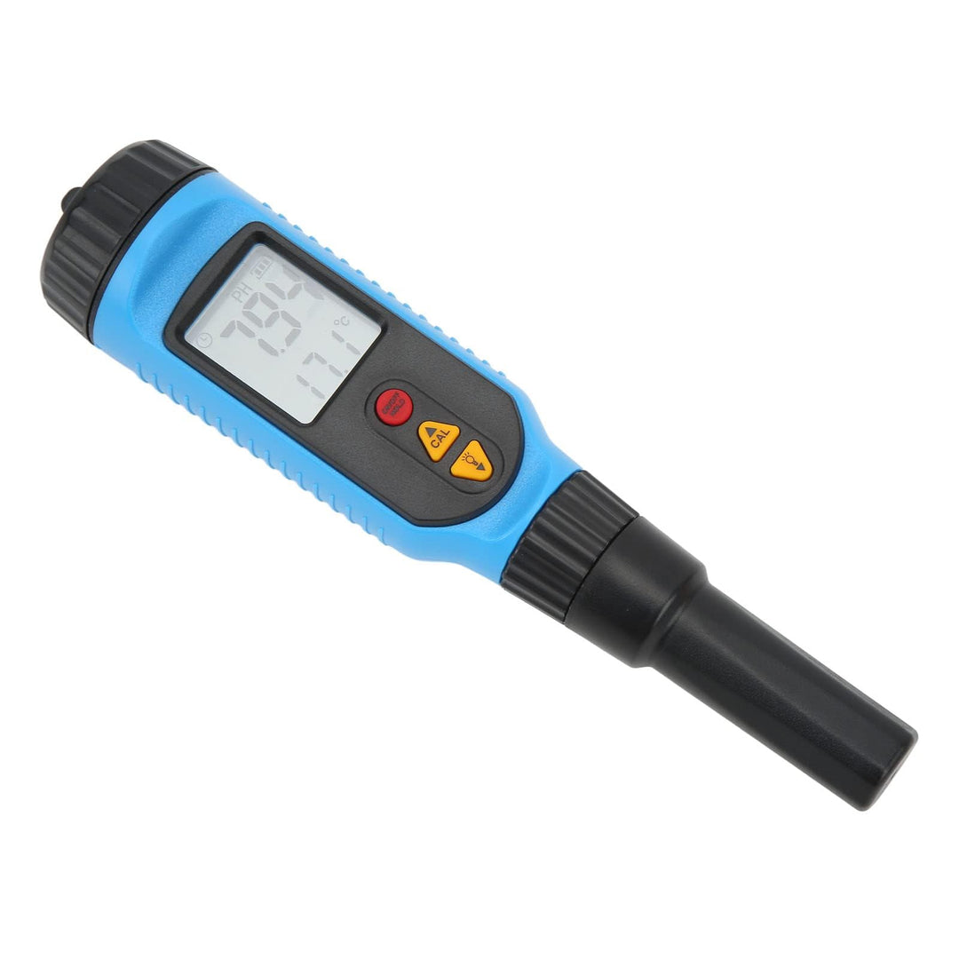 PH-Meter Digitaler PH Messgerät PH-Teststift 0-14 PH-Messbereich FüR Brot Fleisch Obst mit Tragetasc