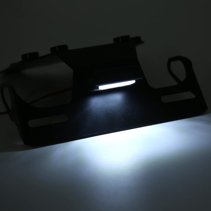 Heckkennzeichenhalter, Motorrad Heckkennzeichenhalter Halterung Aluminiumlegierung Ersatz für Tenere
