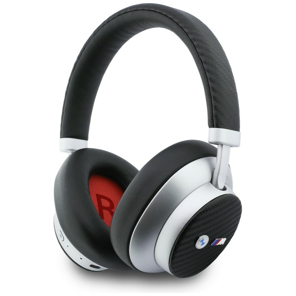 CG MOBILE BMW On-Ear-Kopfhörer M Carbon Metall Logo Bluetooth ENC (Silber)