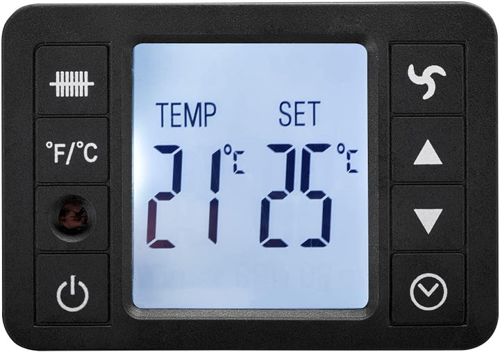 TROTEC Heizkörper Elektro TCH 2311 E – Heizleistung 1000 W / 1300 W / 2300 W – Konvektor mobil, schw