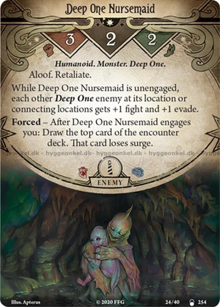Fantasy Flight Games, Arkham Horror The Card Game: Mythos Pack - 6.4. A Light in The Fog, Card Game,