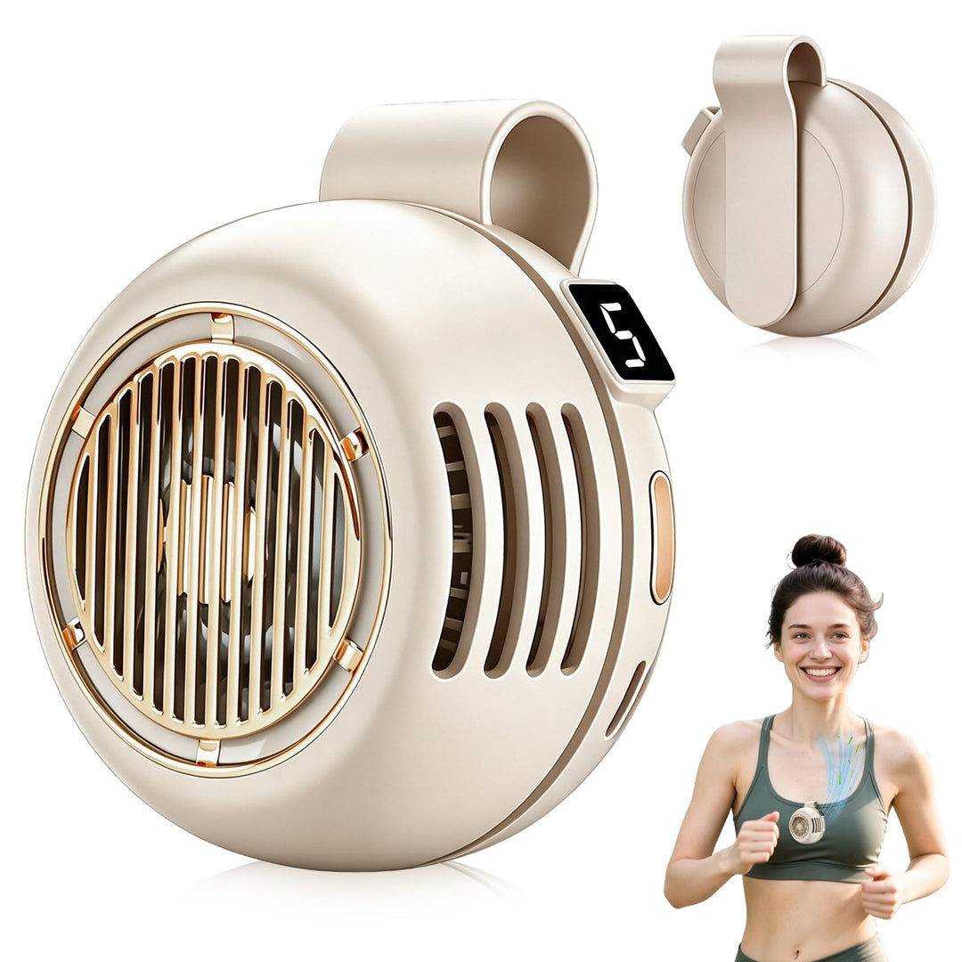xinrongda Small Clip Ventilator, 2026 Neu Mini Ventilator Mit Clip | Portable Silent Mini Bladeless