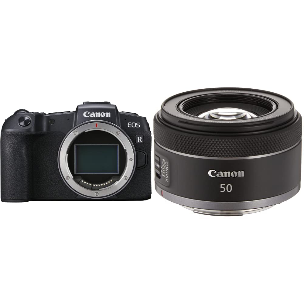 Canon EOS RP Vollformat Systemkamera - Gehäuse mit RF 50mm F1.8 STM (spiegellos, 26,2 Megapixel, 7,5