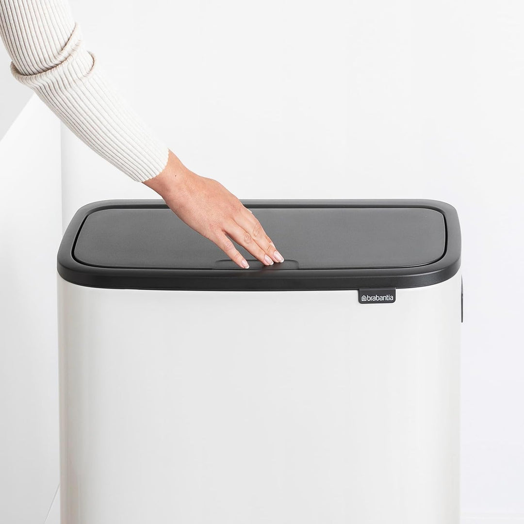 Brabantia 130601 Mülleimer, Weiss, 30 liter