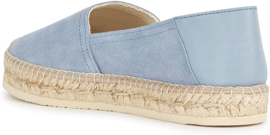 Geox Damen D Lampedusa Espadrille Wedge Sandal 35 EU Lt Sky, 35 EU Lt Sky
