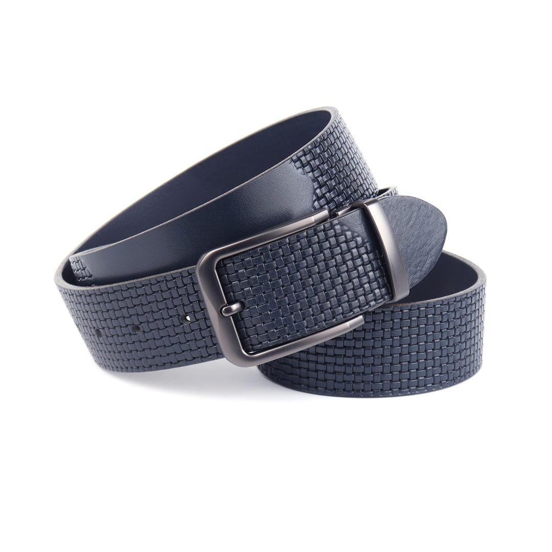 Anthoni Crown Unisex BLU3P4580-105 Gürtel, Dunkelblau, 105