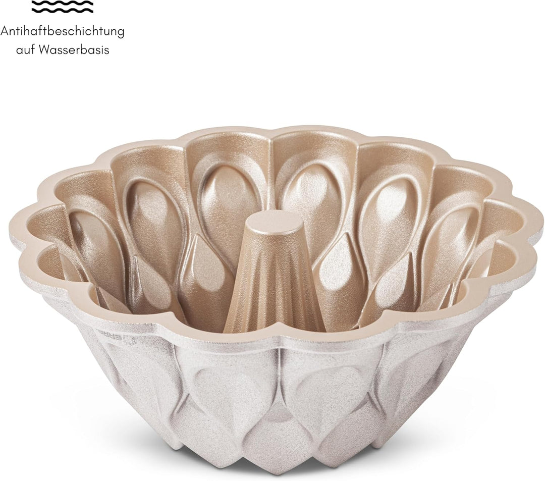 Erreke Gugelhupfform, Professionelle Qualität Kuchenform, Gugelhupf Backform, Sehr Widerstandsfähig,