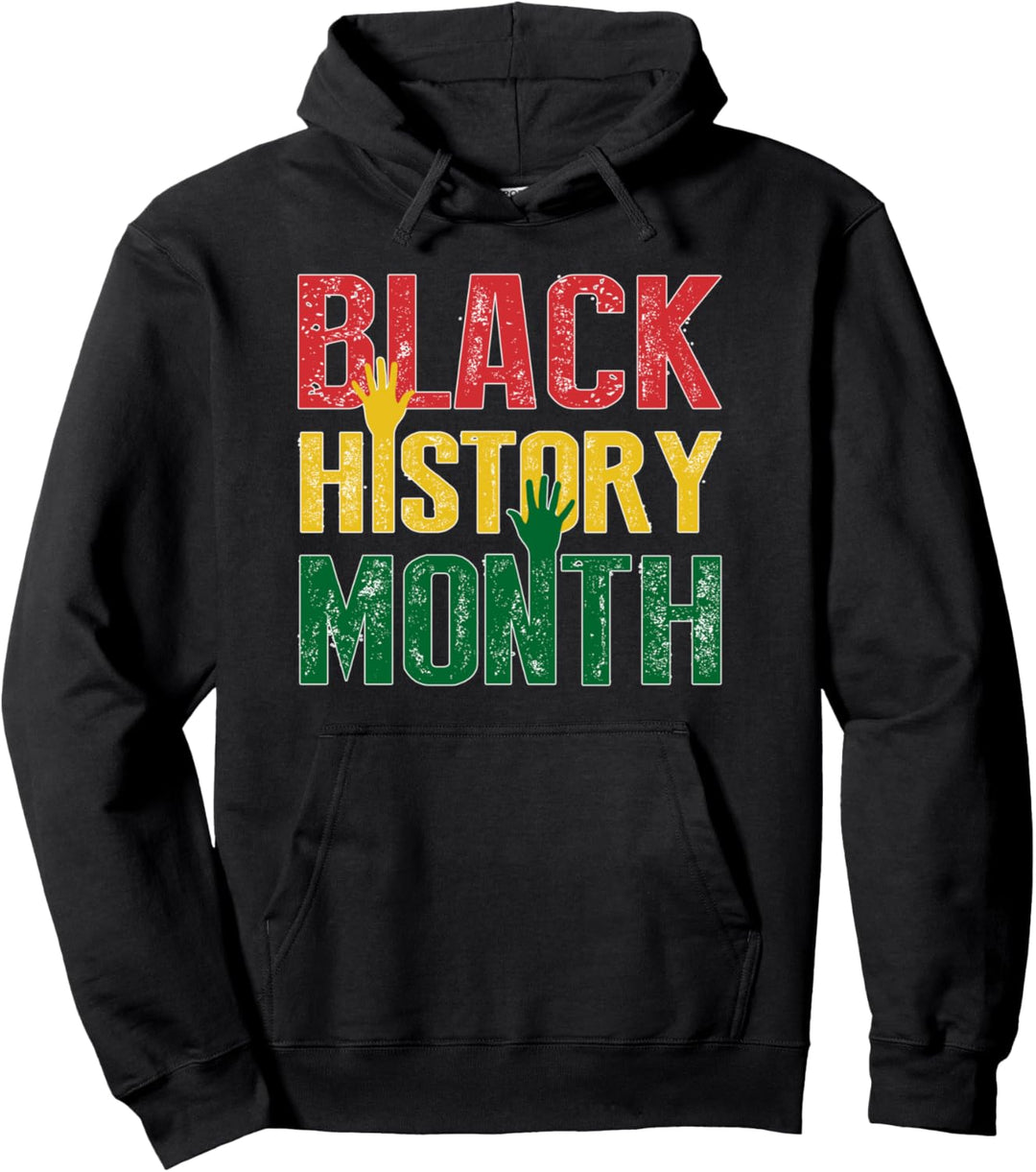 Black History Month Shirt Schwarz lebt Materie Black History Pullover Hoodie
