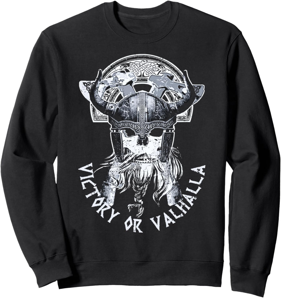Sieg oder Valhalla Viking Scandinavian Sacred Sweatshirt