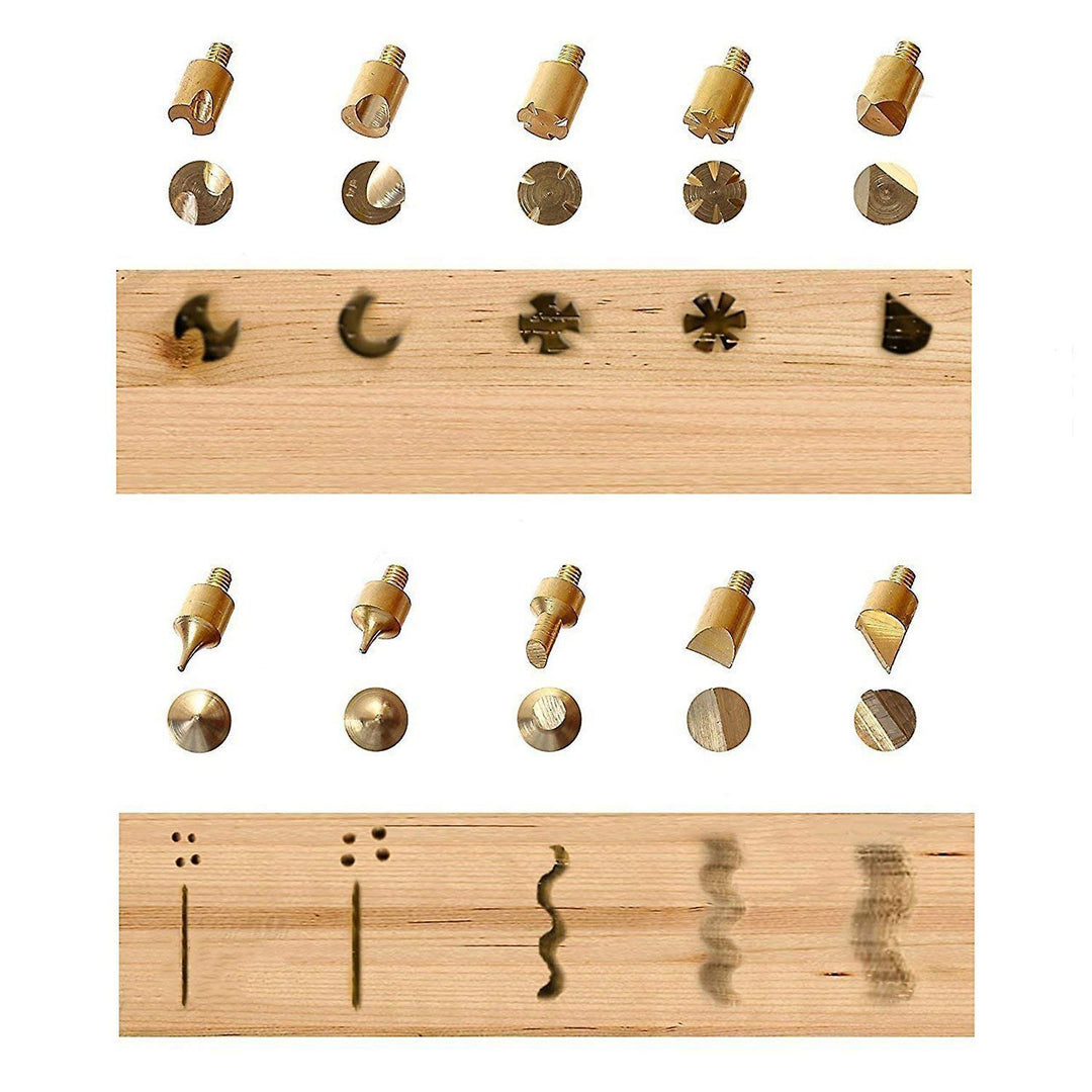Brandmalerei-Set für Holz, 37 Stück, 60 W, Hobby, für Erwachsene, Brenner, für Holzscheitel, Kork, L