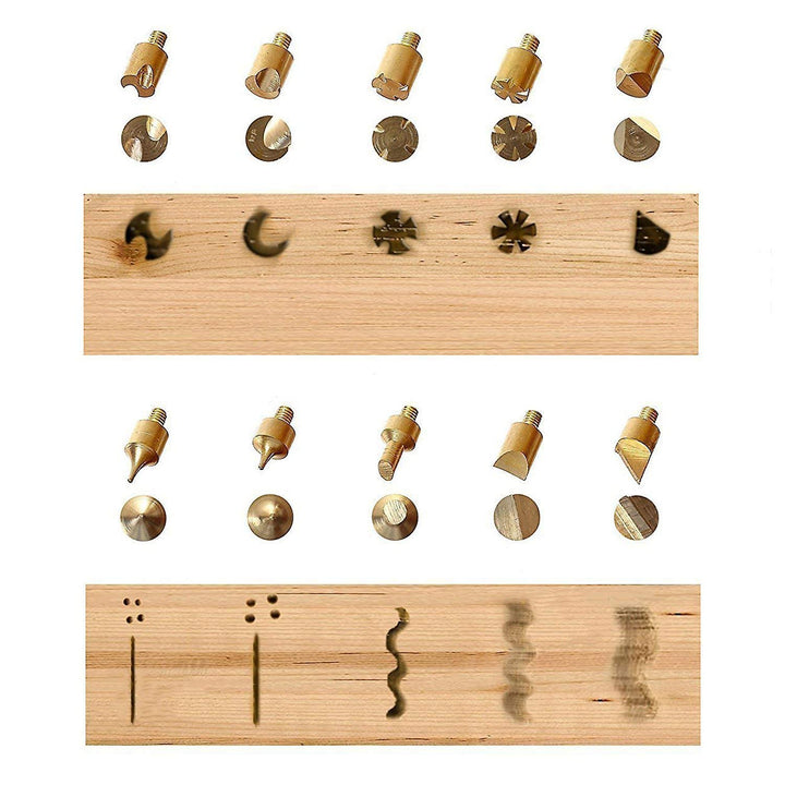Brandmalerei-Set für Holz, 37 Stück, 60 W, Hobby, für Erwachsene, Brenner, für Holzscheitel, Kork, L