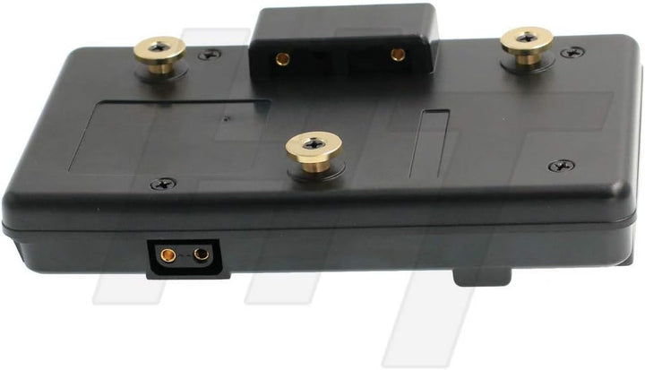 V-Mount Akkuhalterung auf 3-Stud Gold Mount Plate Adapter Converter für Panasonic Kamera Anton Bauer