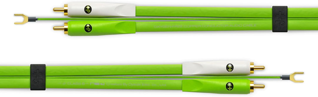 NEO by Oyaide d+ RCA Plattenspieler (Klasse B) 1M - Audiokabel für DJs, Musiker und Produzenten