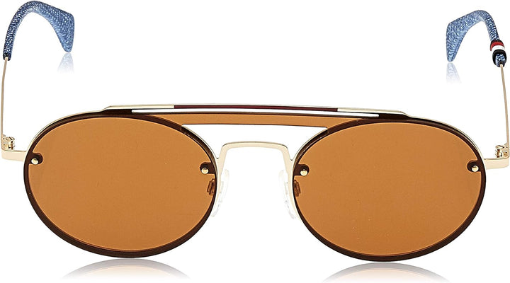 Tommy Hilfiger Damen TH Gigi HADID3 70 J5G 99 Sonnenbrille, Gold (Gold/Brown)