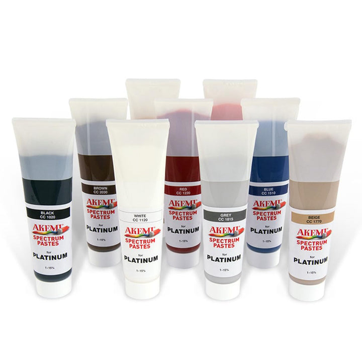 HAUSWERK.shop Set Akemi PLATINUM P+ L-Spezial / 170 g mit Farbpaste Platinum P+ CC 1120 weiss