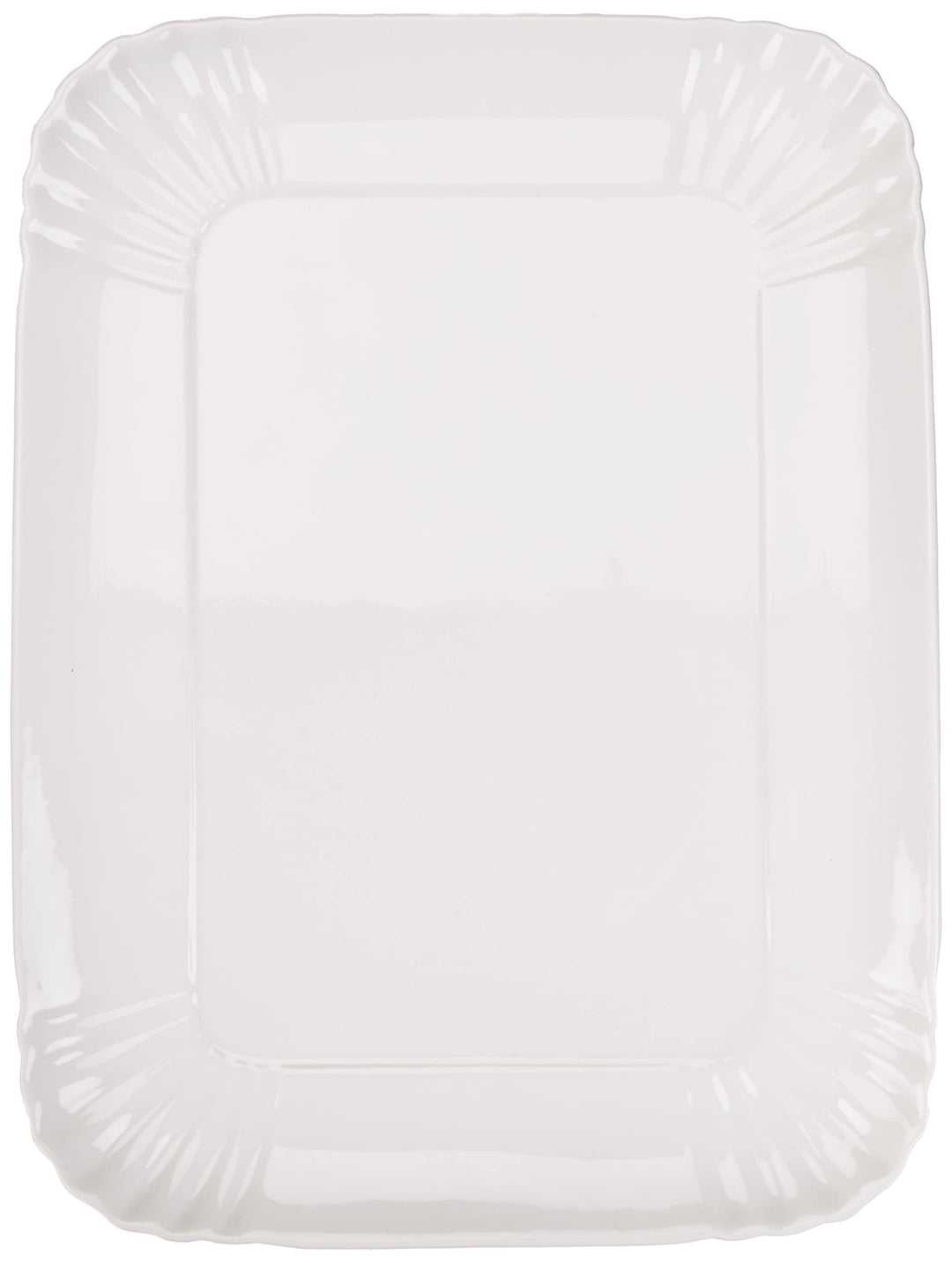 Seletti Vorratsdose Tablett, Porzellan, Weiss, 26 x 34 cm