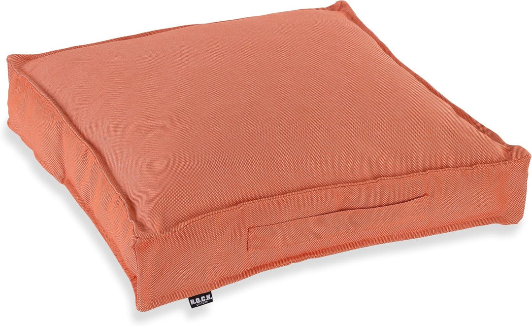 HOCK Caribe Outdoor Matratzenkissen 50x50x10cm orange Naranja 01 ca. 50x50x10cm Orange, ca. 50x50x10