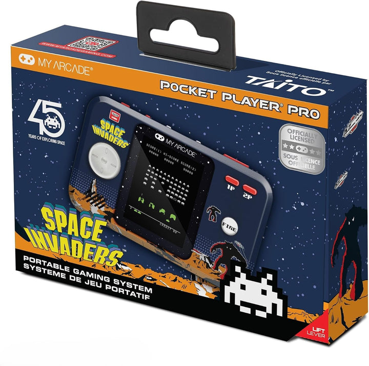 My Arcade Space Invaders Pocket Player Pro tragbares Spielsystem