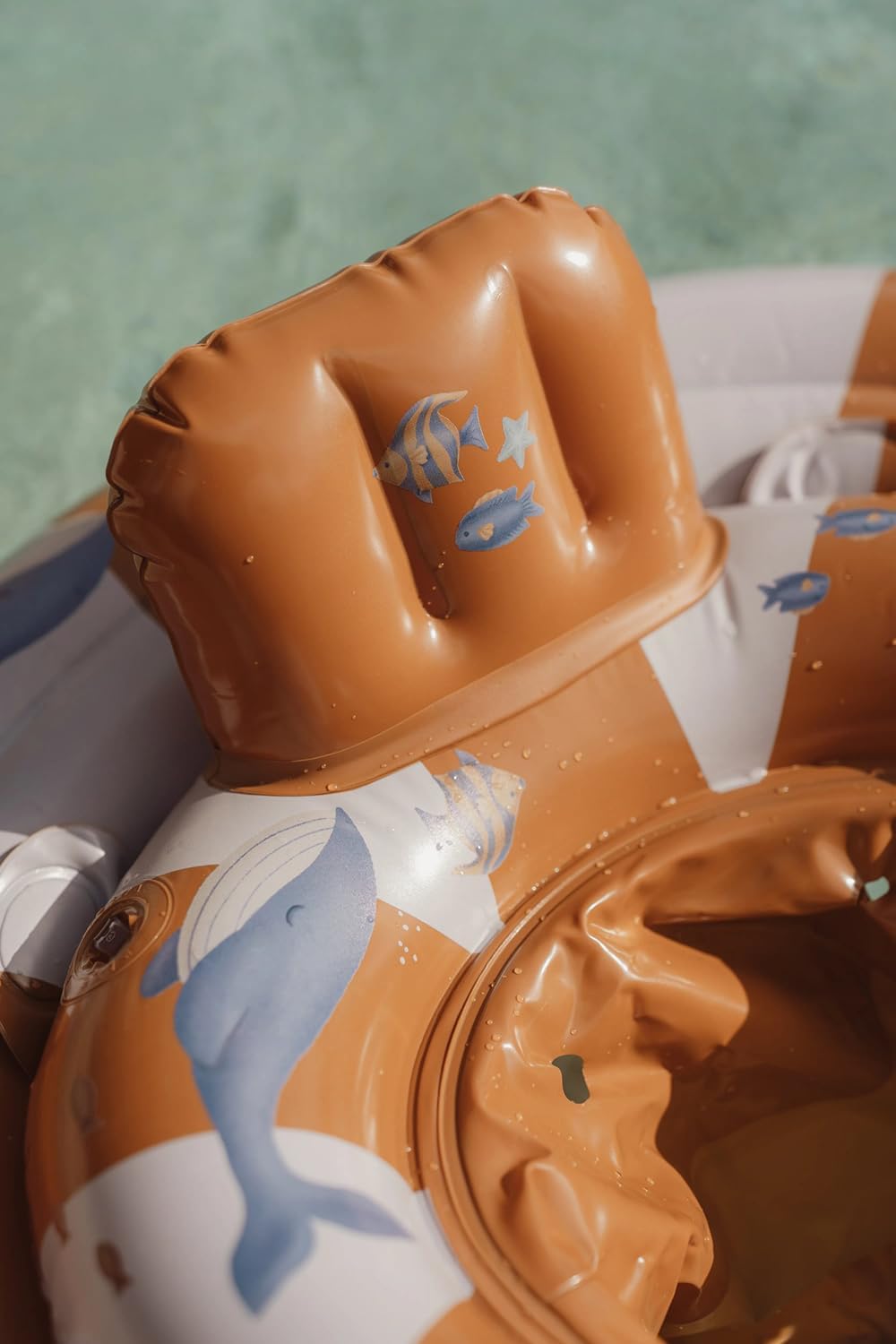 Little Dutch Baby Schwimmsitz - Schwimmring - Schwimmhilfe - Aufblasbar - für Jungen ab 6 Monaten -