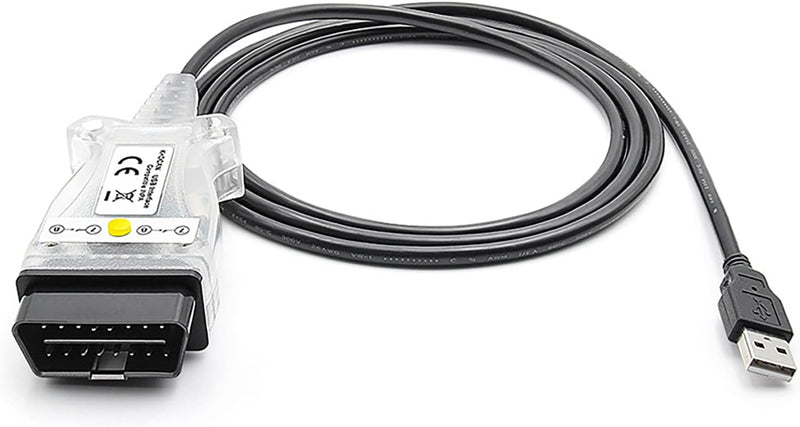 Alchiauto DCAN K+ dcan k-dcan k d can Ediabas Cable Interface OBDii k-can Cable White, White